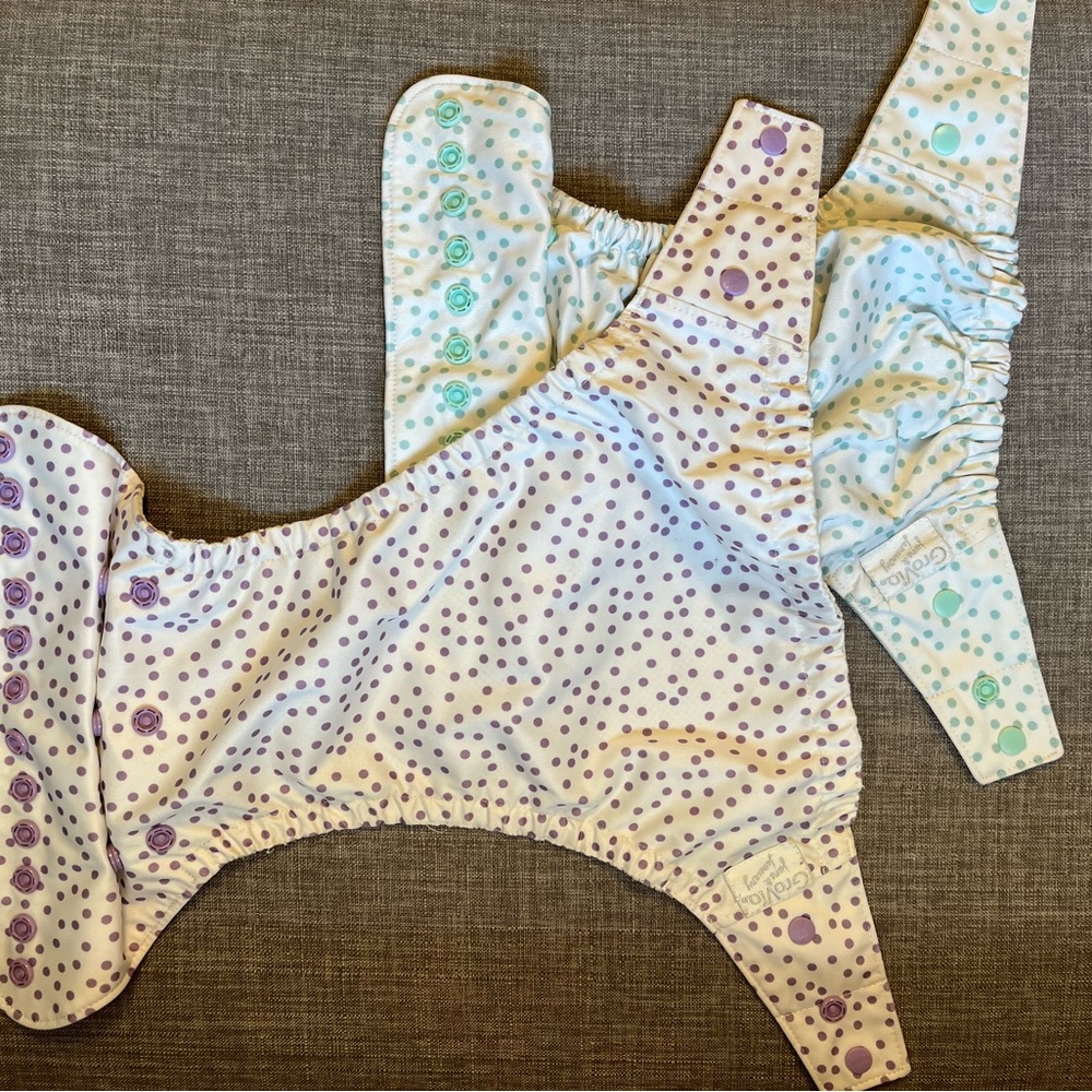 Grovia Cloth Diaper Set of Two (2)